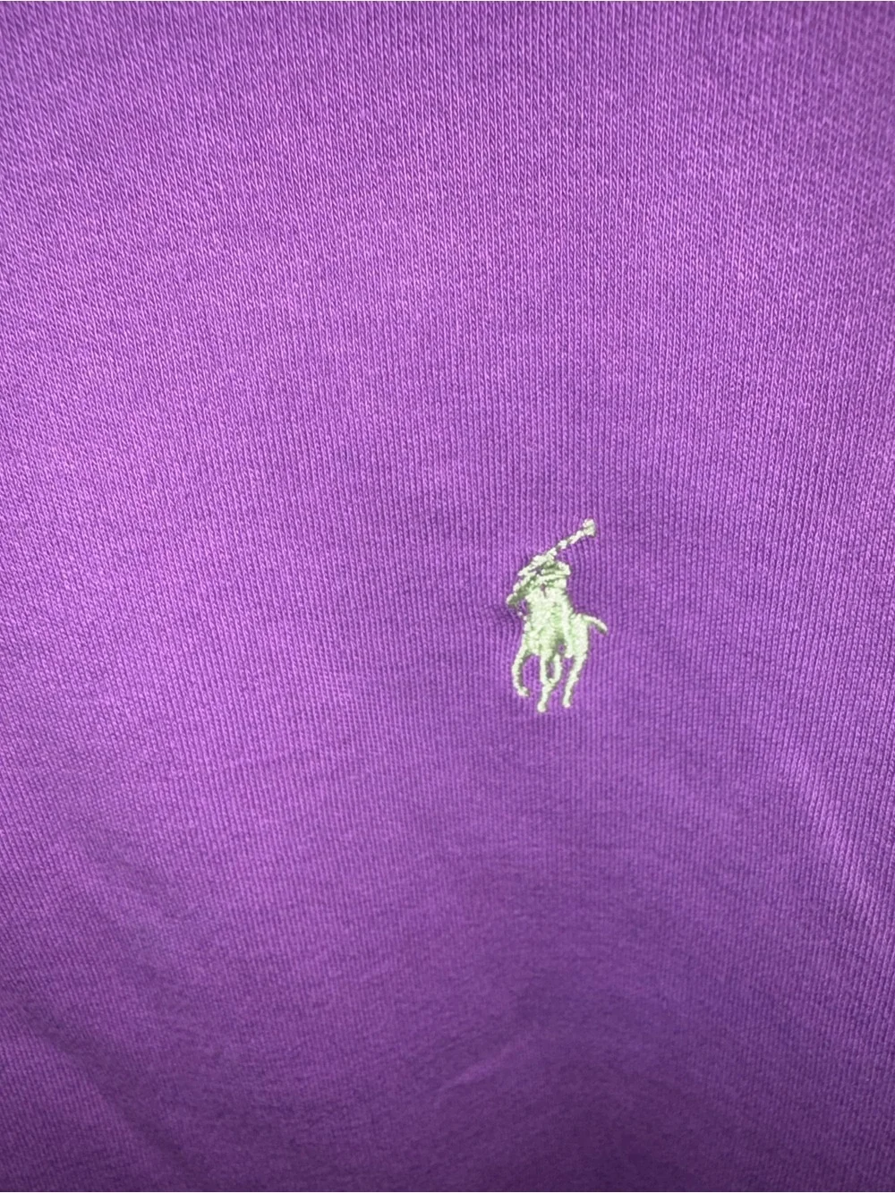 Ralph Lauren Purple Short-Sleeve Polo Shirt